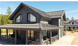 Кликфальц mini Grand Line 0,5 Rooftop Бархат с пленкой на замках RR 32 темно-коричневый школад