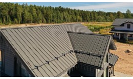 Кликфальц mini Grand Line 0,5 PurLite Matt с пленкой на замках RR 32 темно-коричневый