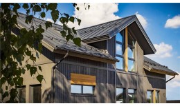 Кликфальц Line Grand Line 0,5 PurLite Matt с пленкой на замках RAL 7024 мокрый асфальт