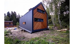 Кликфальц Line Grand Line 0,5 Rooftop Бархат с пленкой на замках RAL 7024 мокрый асфальт