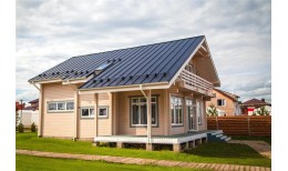 Кликфальц Line Grand Line 0,5 Rooftop Бархат с пленкой на замках RAL 7024 мокрый асфальт