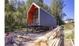 Кликфальц Line Grand Line 0,45 Drap ST с пленкой на замках RAL 7024 мокрый асфальт