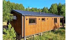 Кликфальц Grand Line 0,5 Rooftop Бархат с пленкой на замках RAL 7024 мокрый асфальт