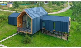 Кликфальц Grand Line 0,5 Rooftop Бархат с пленкой на замках RAL 7024 мокрый асфальт