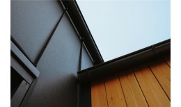 Кликфальц Grand Line 0,5 Rooftop Бархат с пленкой на замках RAL 7024 мокрый асфальт