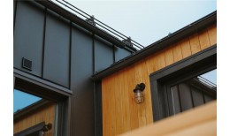 Кликфальц Grand Line 0,5 Rooftop Бархат с пленкой на замках RAL 7024 мокрый асфальт