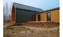 Кликфальц Grand Line 0,5 Rooftop Бархат с пленкой на замках RAL 7024 мокрый асфальт