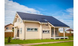 Кликфальц Grand Line 0,5 Rooftop Бархат с пленкой на замках RAL 7024 мокрый асфальт