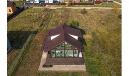 Кликфальц Grand Line 0,5 Satin Matt с пленкой на замках RAL 8017 шоколад