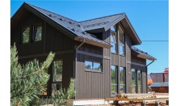 Кликфальц Grand Line 0,5 Satin с пленкой на замках RAL 7016 антрацитово-серый