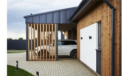 Кликфальц Grand Line 0,7 PE с пленкой на замках RAL 7024 мокрый асфальт