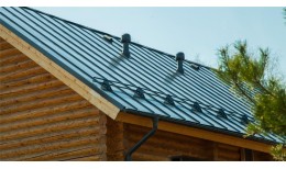 Кликфальц Grand Line 0,45 Drap ST с пленкой на замках RAL 6005 зеленый мох