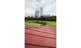 Кликфальц Grand Line 0,45 Drap с пленкой на замках RAL 3005 красное вино