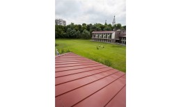 Кликфальц Grand Line 0,45 Drap с пленкой на замках RAL 3005 красное вино