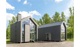 Фальц двойной стоячий Grand Line 0,5 Satin Matt с пленкой на замках RAL 7024 мокрый асфальт