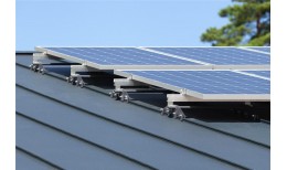 Фальц двойной стоячий Grand Line 0,5 Rooftop Бархат с пленкой на замках RAL 7016 антрацитово-серый