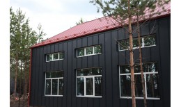 Фальц двойной стоячий Grand Line 0,5 Satin Matt с пленкой на замках RAL 8004 терракота