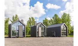 Фальц двойной стоячий Grand Line 0,45 Drap ST с пленкой на замках RAL 7024 мокрый асфальт