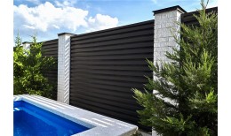 Ламель жалюзи Milan new 0,45 Drap с пленкой RAL 9005 черный