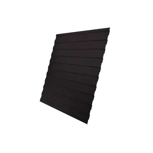 Профнастил Ильский, Краснодар C8A 0,5 Satin Matt RAL 9005 черный