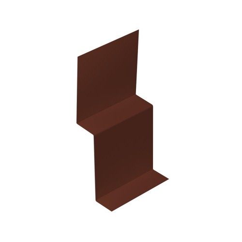 Стартовый профиль фибросайдинга 0,7 PE с пленкой RAL 8017 шоколад (2м)