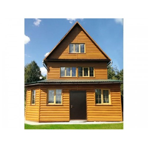 Блок-хаус new 0,5 Satin Matt TX с пленкой RR 32 темно-коричневый