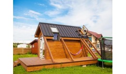 Кликфальц mini Grand Line 0,5 GreenCoat Pural BT, matt с пленкой на замках RR 32 темно-коричневый (RAL 8019 серо-коричневый)