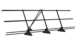 Ограждение кровельное со снегозадержателем на фальц Grand Line 0,9х3м RAL 7024