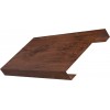 Ламель лицевая 125 жалюзи Texas 0,45 Print Premium с пленкой Cherry Wood Fresh TwinColor