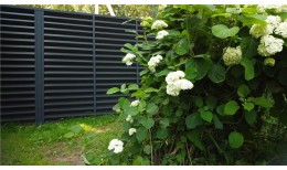 Нащельник (для калиток и ворот) 25х35 жалюзи Milan, Tokyo, Palermo 0,45 Drap с пленкой RAL 7016 антрацитово-серый (L2,5)