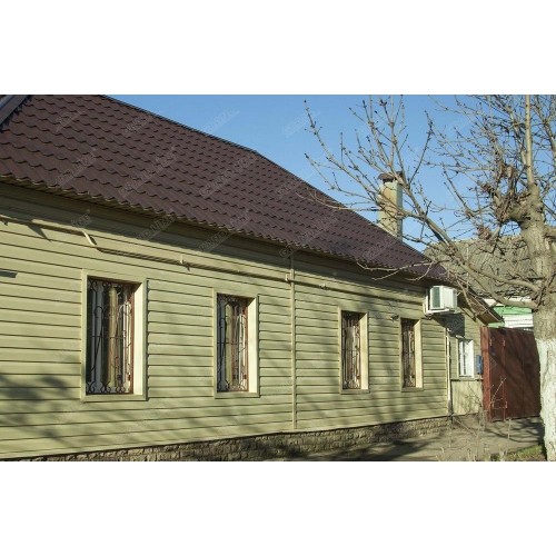 Корабельная доска НН 0,261 0,5 Satin RAL 3005 красное вино