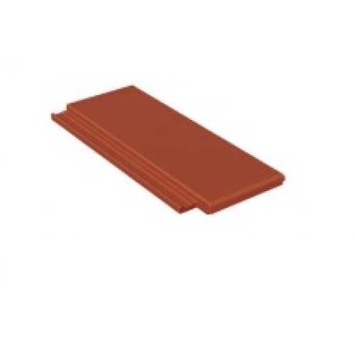 Половинчатая черепица Braas Тегалит красный