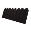Профнастил C10A фигурный 0,5 Drap TX RAL 9005 черный