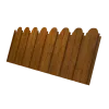 Профнастил C10B фигурный 0,45 Print Elite Golden Wood TwinColor