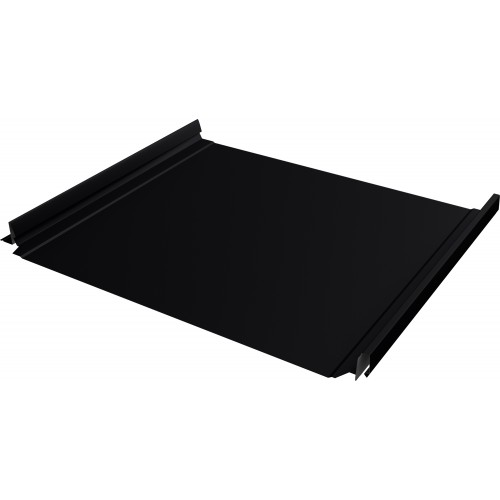 Кликфальц Pro Grand Line 0,45 Drap TX с пленкой на замках RAL 9005 черный