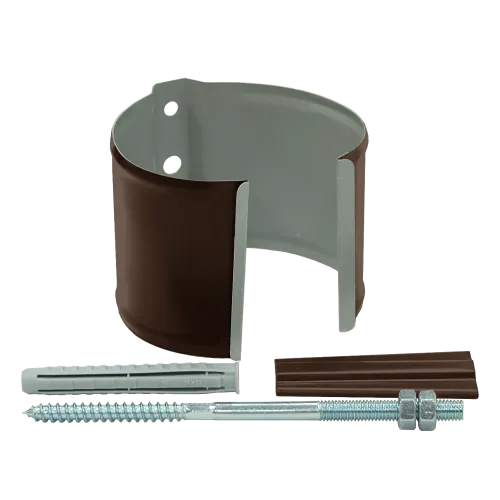 Комплект водостока GL PE 125/90 RAL 8017 6 м/3 м