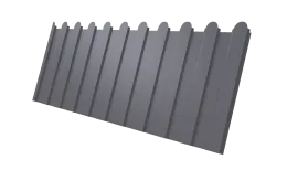 Профнастил С8A v02 фигурный Grand Line 0,5 PE RAL 7004 сигнальный серый