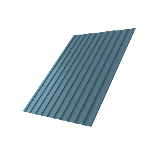 Профнастил С8A v02 Grand Line 0,45 PE с пленкой RAL 5002 ультрамариново-синий
