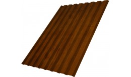 Профнастил С20A Grand Line 0,45 Print Premium с пленкой Golden Wood Intense FTC
