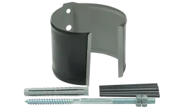 Комплект водостока GL PE 125/90 RAL 7024 6 м/3 м