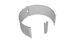 Крепление трубы круглой на кирпич Vortex Проект 146мм RAL 7004 сигнальный серый