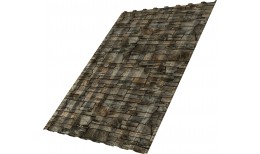 Профнастил С20B Grand Line 0,45 Print Elite с пленкой Fine Stone TwinColor