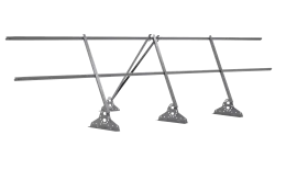 Ограждение кровельное на фальц Grand Line 0,9х3 RAL 7004
