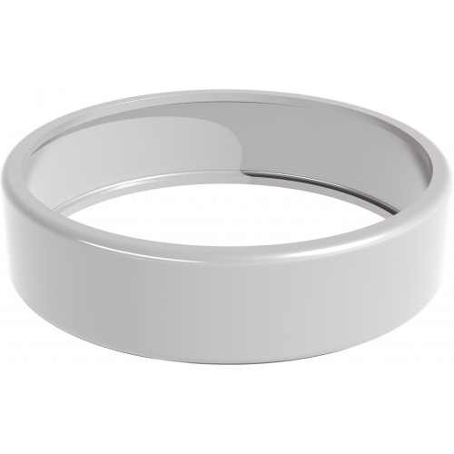 Кольцо декоративное Дизайн 100 ПВХ Grand Line RAL 9003 белый