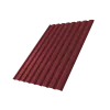 Профнастил С20A 0,5 PE lite RAL 3005 красное вино