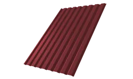 Профнастил С20A 0,5 PE lite RAL 3005 красное вино