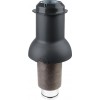 Элемент коньковый Krovent Pipe-Cone ИЗ 125 серый
