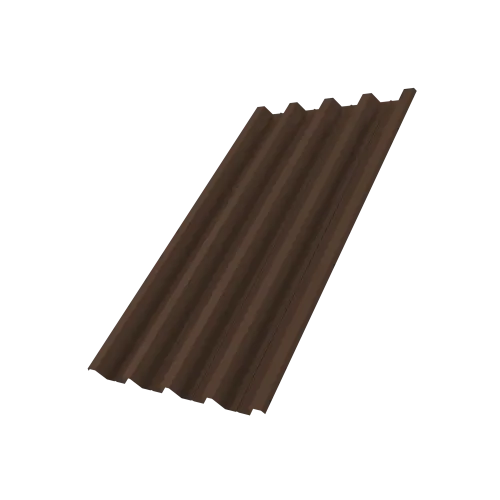 Профнастил Н60R v01 0,7 PE lite RAL 8017 шоколад