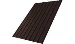 Профнастил С10B Grand Line 0,45 ПЭ матовый RAL 8017 шоколад