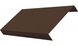 Ламель обратная 150 жалюзи Texas 0,5 Atlas X с пленкой RAL 8017 шоколад